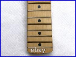 Genuine Fender STANDARD Strat Neck 21 Med Jumbo Frets 9.5 Modern C Maple