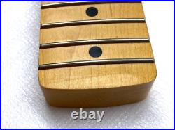 Genuine Fender STANDARD Strat Neck 21 Med Jumbo Frets 9.5 Modern C Maple