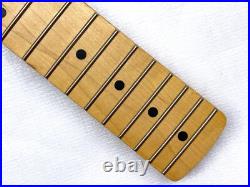Genuine Fender STANDARD Strat Neck 21 Med Jumbo Frets 9.5 Modern C Maple