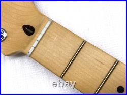 Genuine Fender STANDARD Strat Neck 21 Med Jumbo Frets 9.5 Modern C Maple