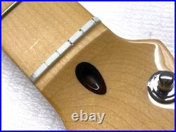 Genuine Fender STANDARD Strat Neck 21 Med Jumbo Frets 9.5 Modern C Maple