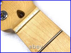 Genuine Fender STANDARD Strat Neck 21 Med Jumbo Frets 9.5 Modern C Maple