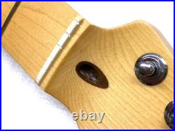 Genuine Fender STANDARD Strat Neck 21 Med Jumbo Frets 9.5 Modern C Maple