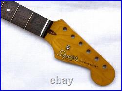 Genuine Fender Squier Strat 60's Style SMALL HEADSTOCK TINTED Classic Vibe Neck Genuine Fender Squier Strat 60's Style SMALL HEADSTOCK TINTED Classic Vibe Neck