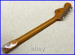 Genuine Fender Squier Strat 70's Style LARGE HEADSTOCK TINTED Classic Vibe Neck Genuine Fender Squier Strat 70's Style LARGE HEADSTOCK TINTED Classic Vibe Neck