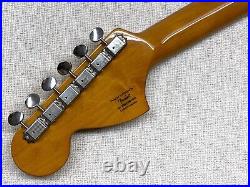 Genuine Fender Squier Strat 70's Style LARGE HEADSTOCK TINTED Classic Vibe Neck Genuine Fender Squier Strat 70's Style LARGE HEADSTOCK TINTED Classic Vibe Neck