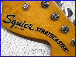 Genuine Fender Squier Strat 70's Style LARGE HEADSTOCK TINTED Classic Vibe Neck Genuine Fender Squier Strat 70's Style LARGE HEADSTOCK TINTED Classic Vibe Neck