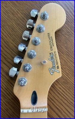 Genuine Fender Standard MIM Stratocaster 21 Fret Neck withTuners Maple Fingerboard