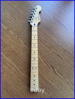 Genuine Fender Standard MIM Stratocaster 21 Fret Neck withTuners Maple Fingerboard