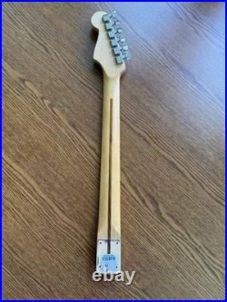 Genuine Fender Standard MIM Stratocaster 21 Fret Neck withTuners Maple Fingerboard