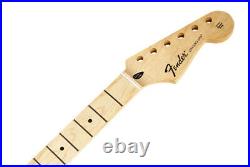 Genuine Fender Standard Series Stratocaster Neck, 21 Medium Jumbo Frets, Maple