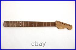 Guitar Neck 3a Roast Curly Maple on Cherry- S Style Fits Fender Stratocaster