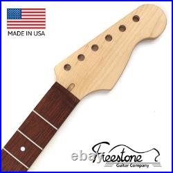 Guitar Neck -Bubinga on Birdseye Maple S Style Fits Fender Stratocaster