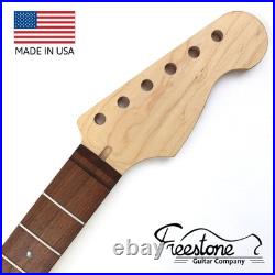 Guitar Neck Granadillo on Birdseye Maple S Style Fits Fender Stratocaster
