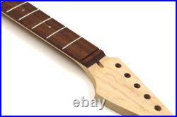 Guitar Neck Granadillo on Birdseye Maple S Style Fits Fender Stratocaster