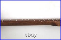 Guitar Neck Leopardwood on Sapele 24.75 Conv S Style Fits Fender Strat
