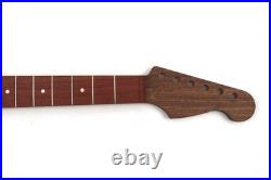 Guitar Neck Padouk on Sapele 24.75 Conversion S Style Fits Fender Strat