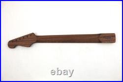 Guitar Neck Padouk on Sapele 24.75 Conversion S Style Fits Fender Strat