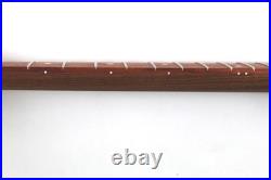 Guitar Neck Padouk on Sapele 24.75 Conversion S Style Fits Fender Strat