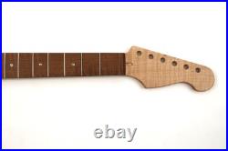 Guitar Neck Roasted Curly on Curly Maple S Style Fits Fender Stratocaster Guitar Neck Roasted Curly on Curly Maple S Style Fits Fender Stratocaster