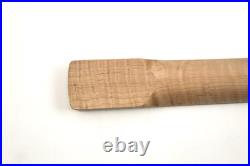 Guitar Neck Roasted Curly on Curly Maple S Style Fits Fender Stratocaster Guitar Neck Roasted Curly on Curly Maple S Style Fits Fender Stratocaster