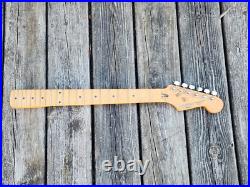 Guitar Neck Stratocaster Fender Squier II (No Nut) Vintage With Tuners Guitar Neck Stratocaster Fender Squier II (No Nut) Vintage With Tuners
