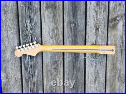 Guitar Neck Stratocaster Fender Squier II (No Nut) Vintage With Tuners Guitar Neck Stratocaster Fender Squier II (No Nut) Vintage With Tuners