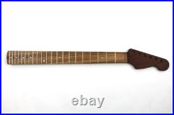 Guitar Neck Zebrawood on Roasted Maple S Style Fits Fender Stratocaster