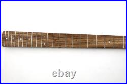 Guitar Neck Zebrawood on Roasted Maple S Style Fits Fender Stratocaster