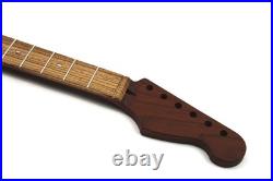 Guitar Neck Zebrawood on Roasted Maple S Style Fits Fender Stratocaster