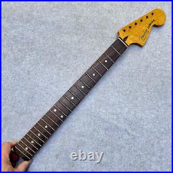 Guitar neck Fender JAGUAR 22 frets maple Rose wood Used