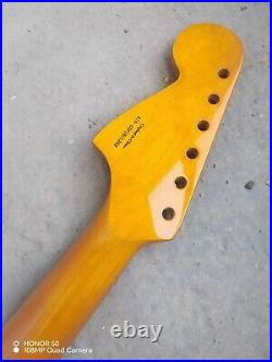 Guitar neck Fender JAGUAR 22 frets maple Rose wood Used