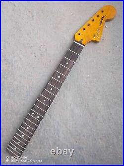 Guitar neck Fender JAGUAR 22 frets maple Rose wood Used