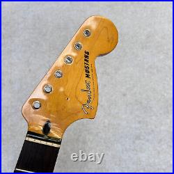 Guitar neck Fender MUSTANG 22 frets maple Rose wood Used