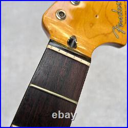 Guitar neck Fender MUSTANG 22 frets maple Rose wood Used