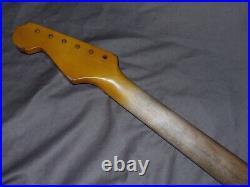 HEAVY 9.5 RELIC Allparts Rosewood Neck willfit vintage Stratocaster mjt body