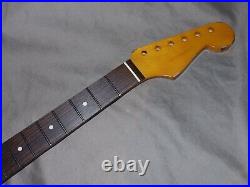 HEAVY 9.5 RELIC Allparts Rosewood Neck willfit vintage Stratocaster mjt body