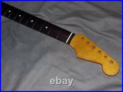 HEAVY VENEER RELIC Allparts Rosewood Neck willfit vintage Stratocaster mjt body