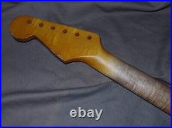 HEAVY VENEER RELIC Allparts Rosewood Neck willfit vintage Stratocaster mjt body