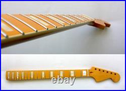 JAZZMASTER Guitar Neck /Jumbo Frets/ MOP Block Inlay, fits Warmoth, Fenderstrat