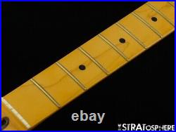 LEFTY Fender American Ultra Stratocaster Strat NECK & LOCKING TUNERS, D Maple
