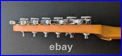 LEFTY Fender Player Plus Stratocaster Strat NECK & LOCKING TUNERS 22 Frets 12