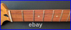 LEFTY Fender Player Plus Stratocaster Strat NECK & LOCKING TUNERS 22 Frets 12