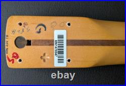 LEFTY Fender Player Plus Stratocaster Strat NECK & LOCKING TUNERS 22 Frets 12