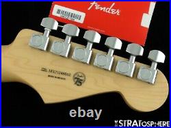 LEFTY Fender Player Stratocaster Strat NECK +TUNERS, Modern C Shape Maple