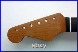 LEFTY STAINLESS STEEL/Rosewood/ Roasted/STRATOCASTER Neck/fits Warmoth, Warmoth