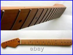 LEFTY /Stratocaster Style 1 Piece Guitar Neck/Roasted, fits/Warmoth, Fender STRAT