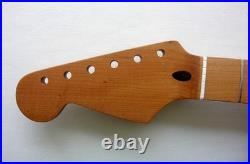 LEFTY /Stratocaster Style 1 Piece Guitar Neck/Roasted, fits/Warmoth, Fender STRAT