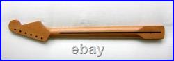 LEFTY /Stratocaster Style 1 Piece Guitar Neck/Roasted, fits/Warmoth, Fender STRAT