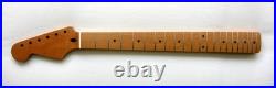 LEFTY /Stratocaster Style 1 Piece Guitar Neck/Roasted, fits/Warmoth, Fender STRAT